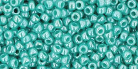 TOHO - Round 11/0 : Opaque-Lustered Turquoise  TR-11-132